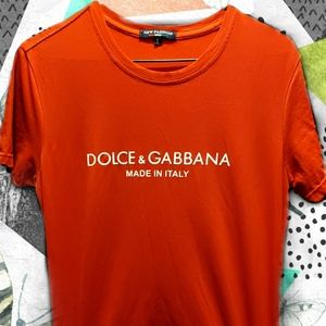 Dolce and Gabbana Casual Tee made in Italy